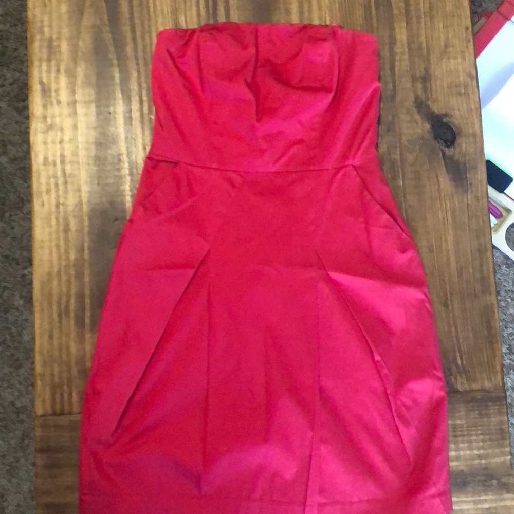 Strapless dress